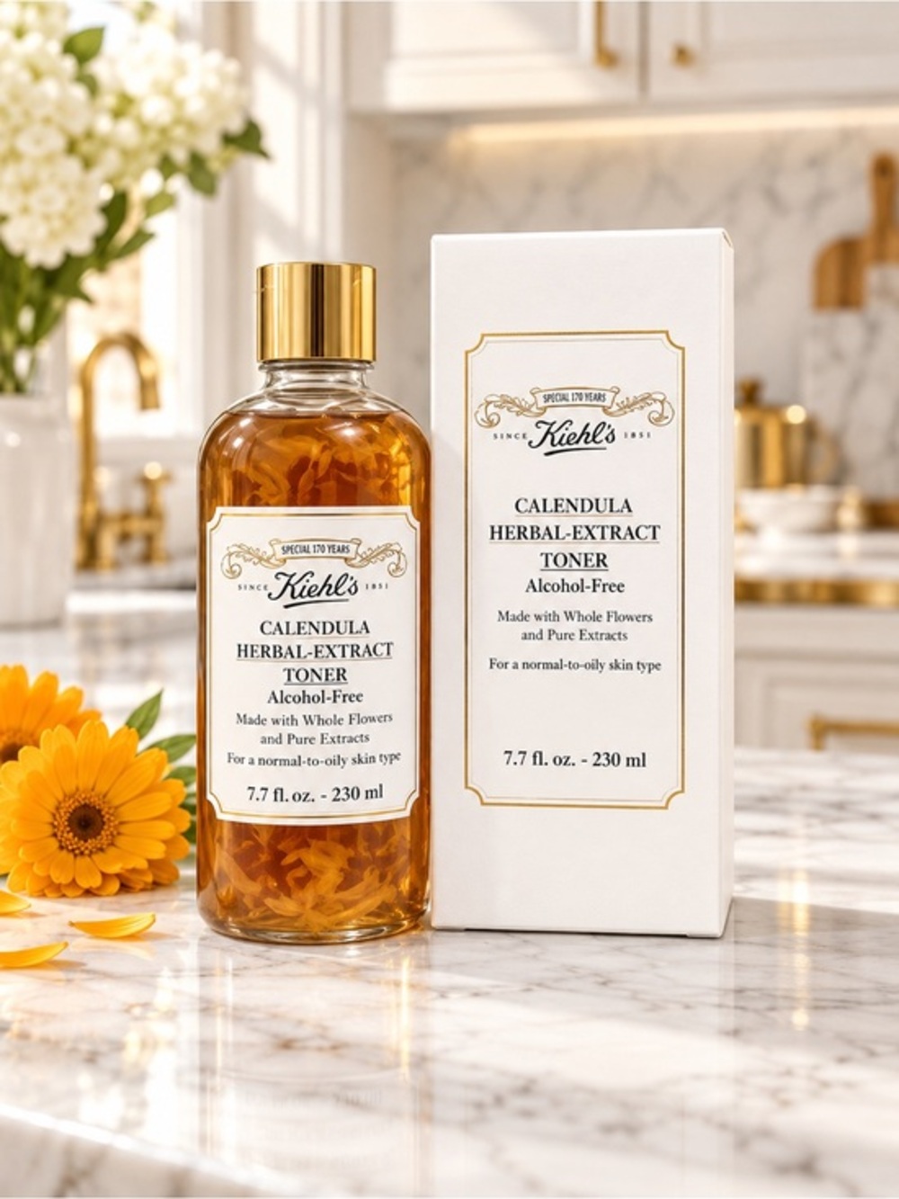 Kiehl’s Calendula Herbal Extract Toner 170th Anniversary 7.7 oz NIB